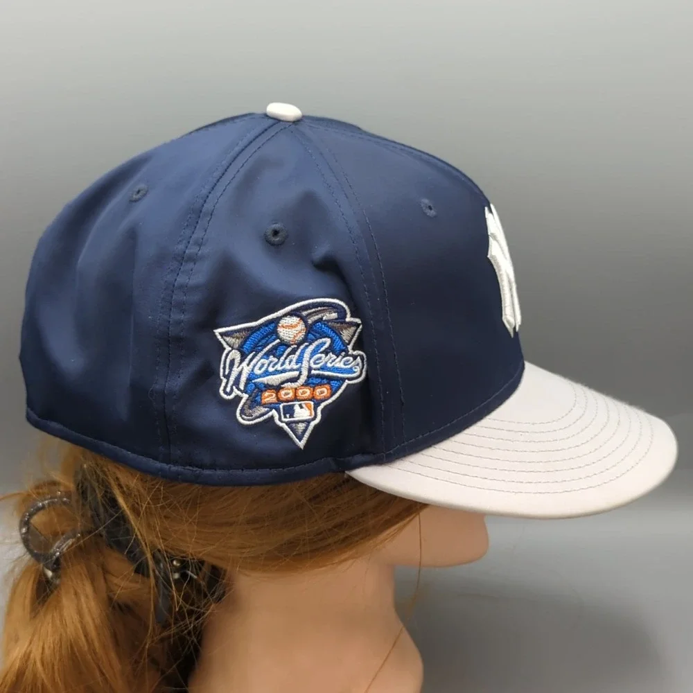 New York Yankees New Era 59FIFTY 2000 World Series Full Satin Fitted Hat 7 3/4